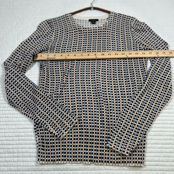 Ann Taylor Factory Blue and Gold Dot, Lightweight Sweater.Size XS.Career.Casual. - Picture 7 of 8